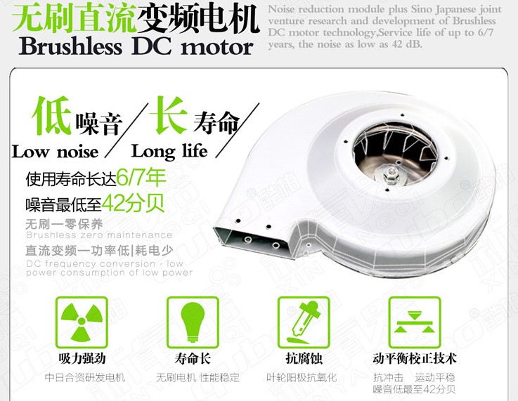 煙霧凈化器300W風機